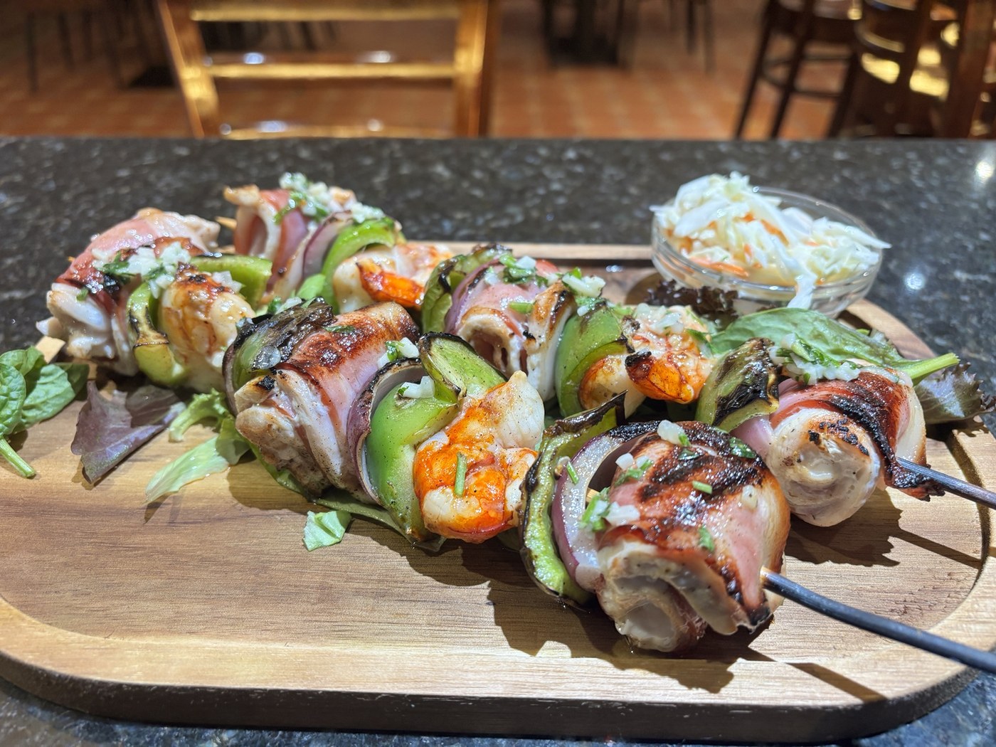 Brochette Terre-Mer Black Horn